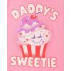 imageThe Childrens Place Baby and Toddler Girls Family Short Sleeve Graphic TShirts MultipackDaddys SweetMamaMommyAuntie 4pack