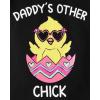 imageThe Childrens Place Baby and Toddler Girls Family Short Sleeve Graphic TShirts MultipackWildDad ChickPrincess 3pack