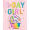 imageThe Childrens Place Girls Assorted Everyday Short Sleeve Graphic TShirts MultipackBirthday GirlHappy Kind 2pack