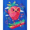 imageThe Childrens Place Girls Assorted Everyday Short Sleeve Graphic TShirts MultipackButterflyStrawberryControls 3pack