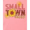 imageThe Childrens Place Girls Assorted Everyday Short Sleeve Graphic TShirts MultipackSmall TownBootsHorse Arch 3pack
