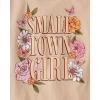 imageThe Childrens Place Girls Assorted Everyday Short Sleeve Graphic TShirts MultipackSmall TownWestern BootHeart 3pack