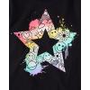 imageThe Childrens Place Girls Assorted Everyday Short Sleeve Graphic TShirts MultipackStar IconsFlowerHappy FaceKind 4pack