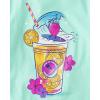 imageThe Childrens Place Girls Assorted Everyday Short Sleeve Graphic TShirts MultipackTropical Vacay Vibes 4pack