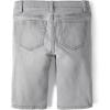 imageThe Childrens Place Girls Denim Skimmer ShortsDove Grey Wash