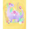 imageThe Childrens Place Baby and Toddler Girls Animal Short Sleeve Graphic TShirts MultipackAnimal Love 4pack