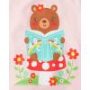 imageThe Childrens Place Baby and Toddler Girls Animal Short Sleeve Graphic TShirts MultipackCatGiraffeBear 3pack