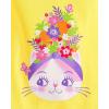 imageThe Childrens Place Baby and Toddler Girls Animal Short Sleeve Graphic TShirts MultipackDinoLadybugCat 3pack