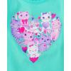 imageThe Childrens Place Baby and Toddler Girls Animal Short Sleeve Graphic TShirts MultipackDinoUnicornAnimalButterfly 4pack