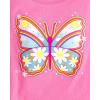 imageThe Childrens Place Baby and Toddler Girls School Days Short Sleeve Graphic TShirts MultipackSchool LovePreschoolButterfly 3pack