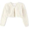imageThe Childrens Place Baby Girls and Toddler Long Sleeve Shrug CardiganCream