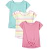 Pink/Stripe/Blue Hi-lo 3-pack