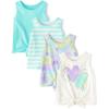 imageThe Childrens Place Baby Girls and Toddler Tie Front Tank TopsPurple Ribbon 4pack