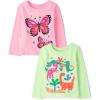 Butterfly Pink/Dinos 2-pack
