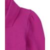 imageThe Childrens Place Baby Girls and Toddler Long Sleeve Ruffle Pique PoloAurora Pink Single
