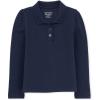imageThe Childrens Place Baby Girls and Toddler Long Sleeve Ruffle Pique PoloTidal