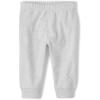 imageThe Childrens Place Baby Boys Cotton PantsRed PlaidGrey Bear 2 Pack