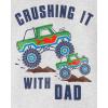 imageThe Childrens Place Baby Boys and Toddler Long Sleeve Top and Pants Snug Fit 100 Cotton 2 Piece Pajama SetCrushing It With Dad
