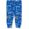 imageThe Childrens Place Baby Boys and Toddler Long Sleeve Top and Pants Snug Fit 100 Cotton 4 Piece Pajama SetDrawn Trucks
