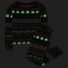 imageThe Childrens Place Family Matching Christmas and Holiday Pajama Sets CottonFairsile  RedGreen