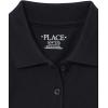 imageThe Childrens Place Girls Uniform Pique PoloBlack