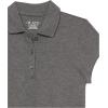 imageThe Childrens Place Girls Uniform Pique PoloDk Heather Gray Single