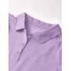 imageThe Childrens Place Girls Uniform Pique PoloPurple Prose