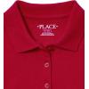 imageThe Childrens Place Girls Uniform Pique PoloRuby