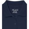 imageThe Childrens Place Girls Uniform Pique PoloTidal