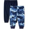 imageThe Childrens Place Baby Boys Cotton PantsBlackCamo 2pack