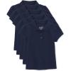 imageThe Childrens Place Baby Girls Ruffle PolosTidal 5pack