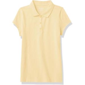 imageThe Childrens Place Girls Uniform Pique PoloPale Sun