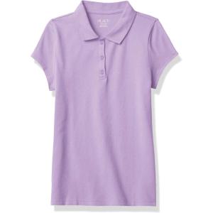 imageThe Childrens Place Girls Uniform Pique PoloPurple Prose