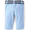 imageThe Childrens Place babyboys And Newborn Short Sleeve Button Down Shirt and Shorts 2 Piece Outfit SetBreeze Check