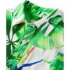 imageThe Childrens Place babyboys And Newborn Short Sleeve Button Down Shirt and Shorts 2 Piece Outfit SetPalm Tree