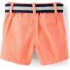 imageThe Childrens Place babyboys And Newborn Short Sleeve Button Down Shirt and Shorts 2 Piece SetSummer Dawn Stripe