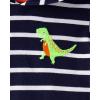 imageThe Childrens Place babyboys And Newborn Short Sleeve RomperDino Hoodie