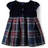 imageThe Childrens Place babygirls And Newborn Holiday DressBlue Plaid