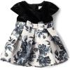 imageThe Childrens Place babygirls And Newborn Short Sleeve Dressy DressesBlack White Floral