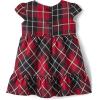 imageThe Childrens Place babygirls And Newborn Short Sleeve Dressy DressesRed Plaid