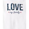imageThe Childrens PlaceUnisex Babyand Newborn Everyday Long Sleeve BodysuitsFloral Love 4pack