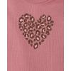 imageThe Childrens PlaceUnisex Babyand Newborn Everyday Long Sleeve BodysuitsWarm Blush Leopard 4pack