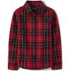 imageThe Childrens Place Boys Long Sleeve Button Down ShirtsRed Rockit Plaid