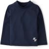 imageThe Childrens Place Boys and Toddler Long Sleeve RashguardTidal Blue