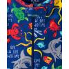 imageThe Childrens Place Baby Boys Short Sleeve 100 Cotton ZipFront One Piece Footless PajamasBlue Sea Creature