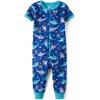 imageThe Childrens Place Baby Boys and Newborn 100 Cotton Short Sleeve Zip Front One Piece Footless PajamasSharks