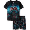imageThe Childrens Place Boys Sleeve Top and Shorts 2 Piece Pajama SetNext Level Gamer