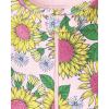 imageThe Childrens Place Baby Girls and Toddler Short Sleeve ZipFront One Piece Footless Pajama Snug Fit 100 CottonSunflowers