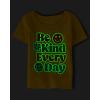 imageThe Childrens Place Baby Toddler Girl Sleeve Top and Shorts Snug Fit 100 Cotton 2 Piece Pajama SetBe Kind Everyday