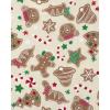 imageThe Childrens Place Baby and Kids Sibling Matching Holiday Pajama Sets CottonGingerbread Cookie